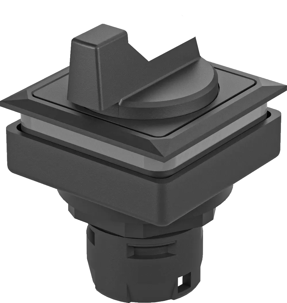 OKJSTAL_KL Selector Switch Head Illuminated Momentary IP65 Square