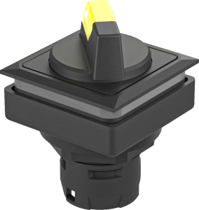 OKJWAL_GB Selector Switch Head IP65 illuminated maintained yellow OKJWAL_GB Product Image