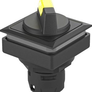 OKJWAL_GB Selector Switch Head IP65 illuminated maintained yellow