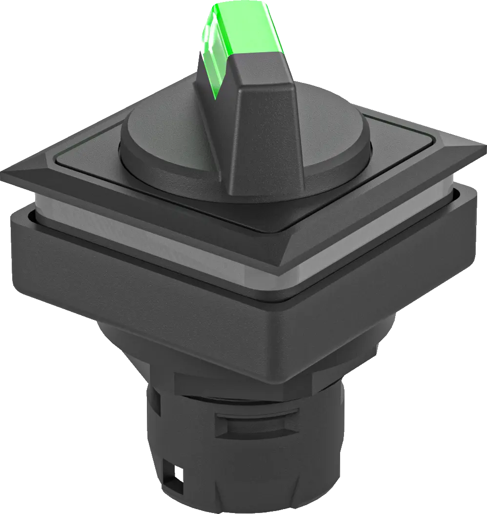 OKJWAL_GN Illuminated Selector Head green IP65 maintained control
