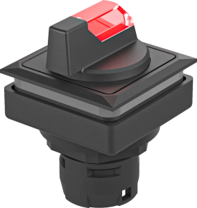 OKJWBL_RT Red Lighted Selector Head IP65 Maintained 2 Position 60 OKJWBL_RT Product Image