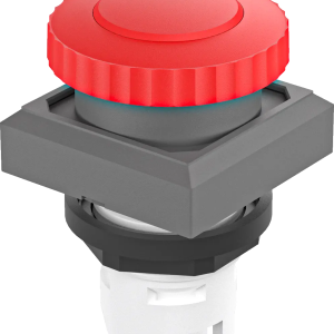 Square Mushroom Head Emergency Stops Switch with Square Bezel HMI OKS Product Image