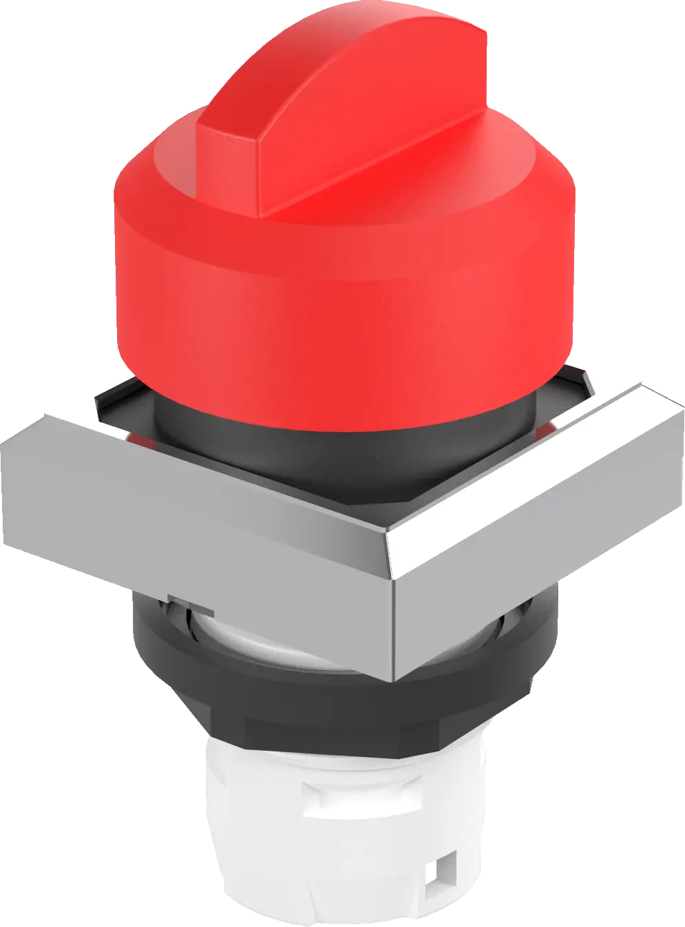 Emergency Stops Square Mushroom Heads for Control Panels and HMIs