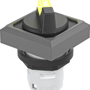 OKWAL_GB Illuminated Selector Head IP65 maintained yellow compact