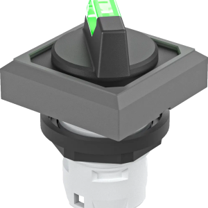 OKWAL_GN Selector Switch Head Green IP65 Maintained 16mm Lit HMIs