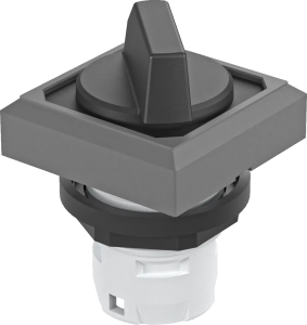 OKWAM OKTRON Silver Selector Switch Head 16.2mm IP65 OKWAM Product Image
