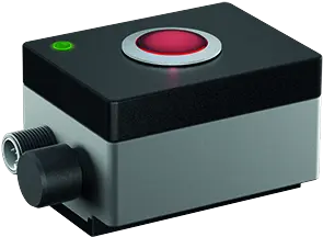 PXA1M0010 Lighted Pushbutton IP65 rugged HMI panel switch compact PXA1M0010 Product Image