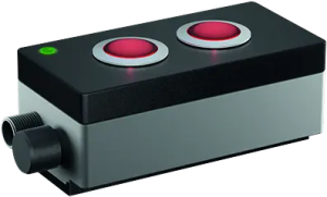 PXA2M0012 Illuminated Pushbutton IP65 Sealed Front PA6 HMI Panels PXA2M0012 Product Image