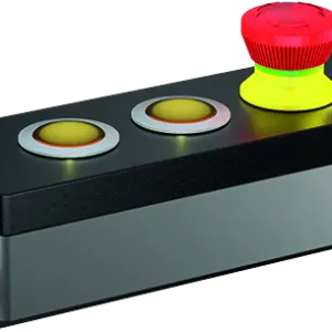PXA3M1012 Illuminated Pushbutton IP65 front sealed shallow depths