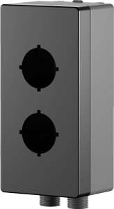 PXM2Z Non Equipped Enclosure 2 Hole IP65 UL Rated PA6 22mm Cutout PXM2Z Product Image