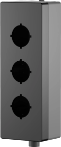 PXM3E 3 Hole Non Equipped Enclosure IP65 UL PA6 22.3 mm 3 Cutouts PXM3E Product Image