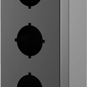 PXM3E 3 Hole Non Equipped Enclosure IP65 UL PA6 22.3 mm 3 Cutouts