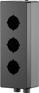 PXM3Z Non Equipped Enclosure 3 Hole IP65 UL Rated For 22 mm Panel PXM3Z Product Image