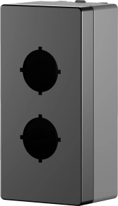 PXO2 Non Equipped Enclosure 2x22mm IP65 PA6 Two Hole Gray Housing PXO2 Product Image