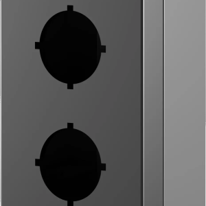 PXO2 Non Equipped Enclosure 2x22mm IP65 PA6 Two Hole Gray Housing PXO2 Product Image