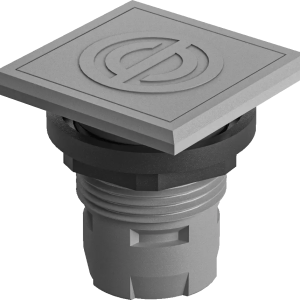 Q16DG OKTRON Charcoal Dummy Switch for Industrial Use