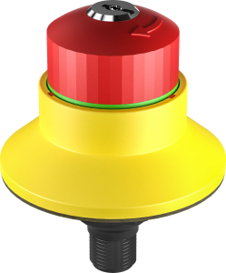 QRBLUVSEOOIC1190 E Stop Key Release LED IP65 M12 2NC LED Ring Lit QRBLUVSEOOIC1190 Product Image
