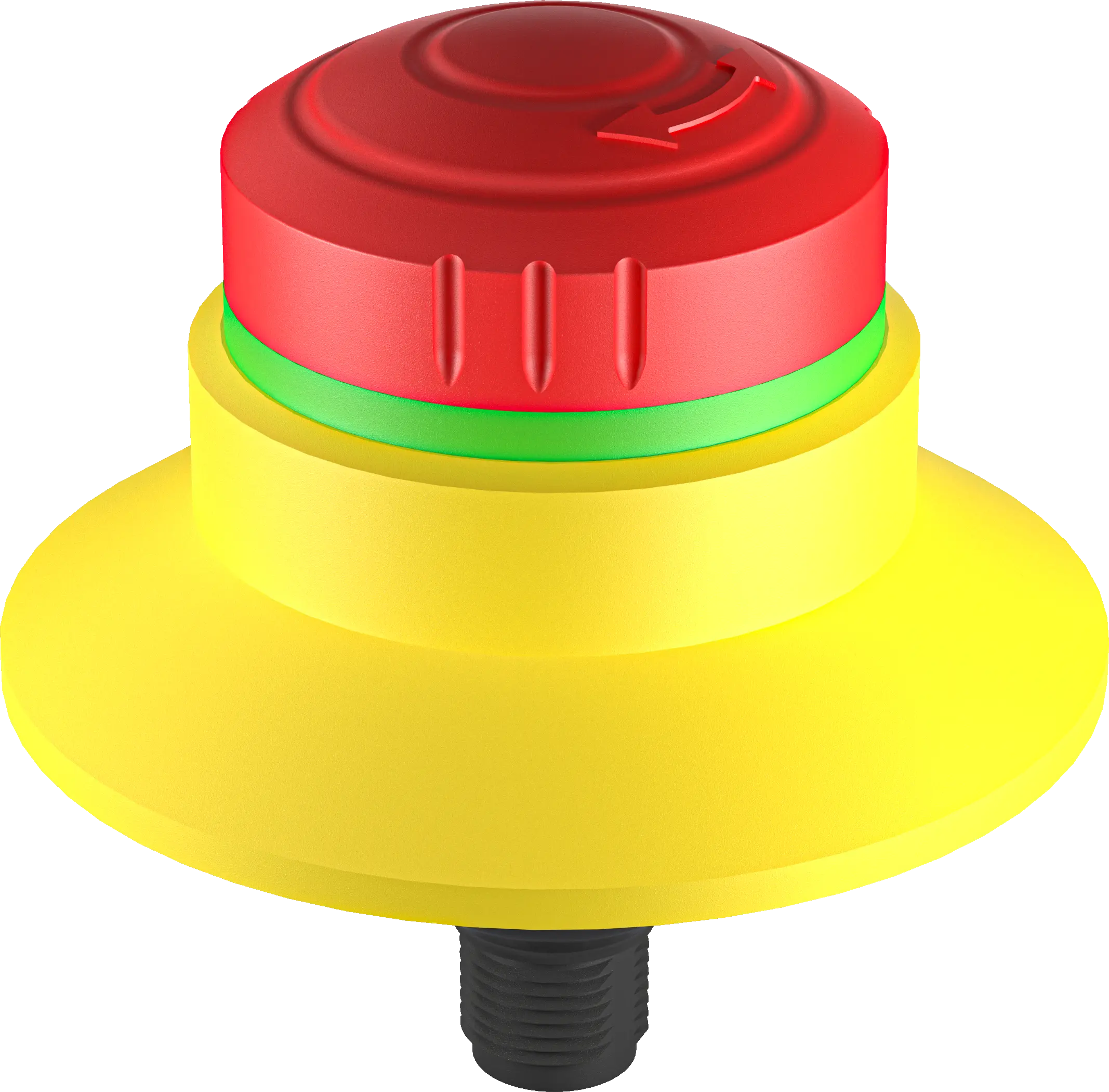 QRBUV70OO_C0111 E Stop Pushbutton IP65 22mm Twist Release Red 2NC