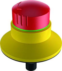 QRBUVOO_C0111 QUARTEX-R E-Stop Button with M12 Connector QRBUVOO_C0111 Product Image