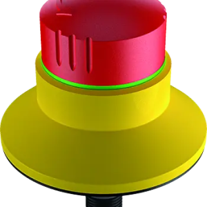 QRBUVOO_C0111 QUARTEX-R E-Stop Button with M12 Connector