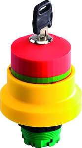 Emergency Stops compact mushroom head pushbutton UKCA panel mount QRBUVSE43 Product Image