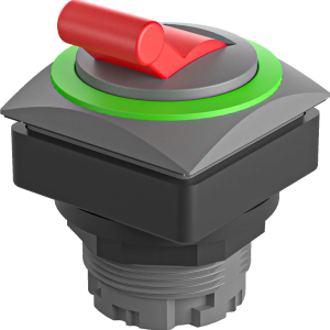QRJKGN Square Pushbutton Green IP65 tactile HMI panel switch IP65 QRJKGN Product Image