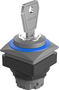 QRJSSA15EBL Key Switch Head Maint IP65 90 Degree 26 x 26mm Cutout QRJSSA15EBL Product Image