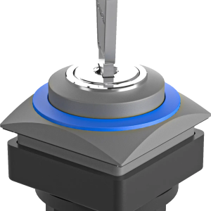 QRJSSA17EBL Key Switch Head IP65 maintained 2 position harsh duty