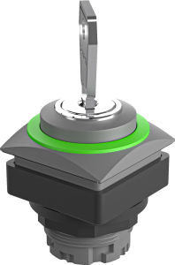 QRJSSA17EGN Key Switch Head Maint IP65 Front 2 Position 26 x 26mm QRJSSA17EGN Product Image