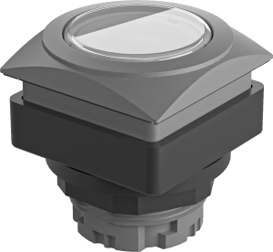 QRJTM Illuminated Pushbutton Head white 26 x 26 mm sq IP67 sealed QRJTM Product Image