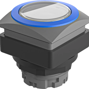 QRJTMBL Lighted Pushbutton Head IP67 Sealing 26x26 White Actuator