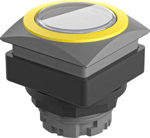 QRJTMGB Illuminated Pushbutton Head IP67 Square White HMI Console QRJTMGB Product Image