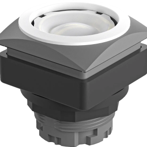 QRJTWS Illuminated Pushbutton Head IP65 white bezel square panels