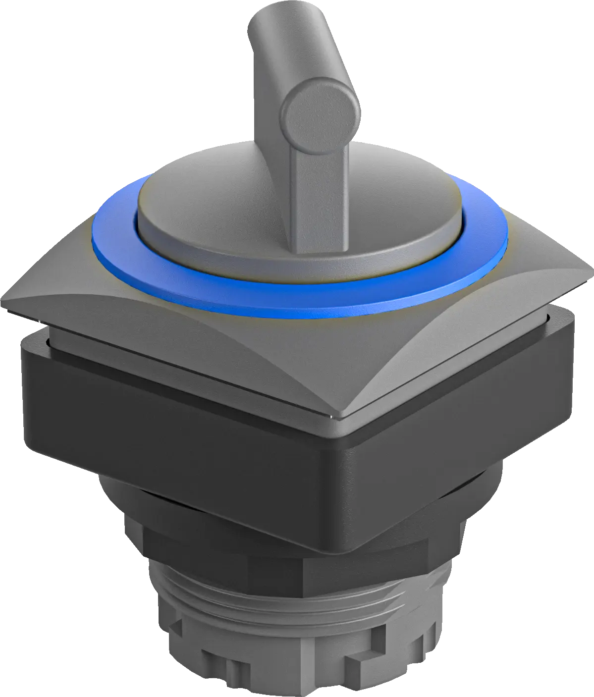QRJWABL Blue Selector Switch Head IP65 Maintained 2 Position Safe