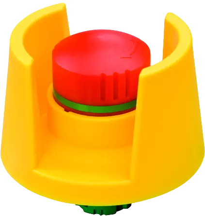 QRSKUV QUARTEX-R Emergency Stop Head with IP69K Rating