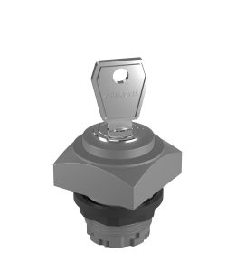 QRSSA13E Maintained Key Switch Head IP65 Seal Charcoal 2 Position QRSSA13E Product Image