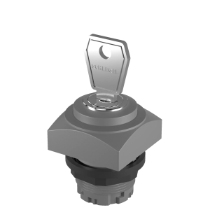 QRSSA17E Key Switch Head Maintained IP65 22.3mm 2 position square