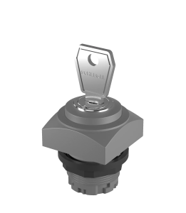 QRSSA18E Key Switch Head Maintained IP65 front seals square bezel QRSSA18E Product Image