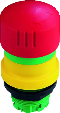 QRUV QUARTEX-R Emergency Stop Head with IP69K Rating