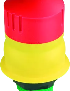 QRUVP QUARTEX-R Emergency Stop Head with IP69K Rating QRUVP Product Image