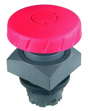 QRV QUARTEX-R Emergency Stop Head with Twist Release