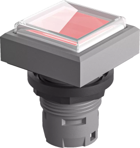 QXDMDGRT Illum Red Pushbutton Head IP67 sealed 16.2 mm sq control QXDMDGRT Product Image
