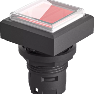QXDMRT Illuminated Pushbutton Head IP67 Red Actuator 3 mm Tactile