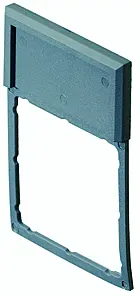 QXJABT Charcoal QUARTRON-JUWEL Nameplate 24x24mm UL Certified QXJABT Product Image