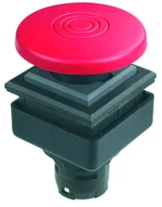 Emergency Stops square mushroom head panel button for HMI control QXJS Product Image