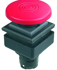 QXJSDG Emergency Stop Pushbutton Head UL IP65 Rated QXJSDG Product Image