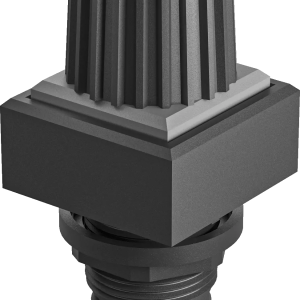 industrial square potentiometer for HMI and control panels in use