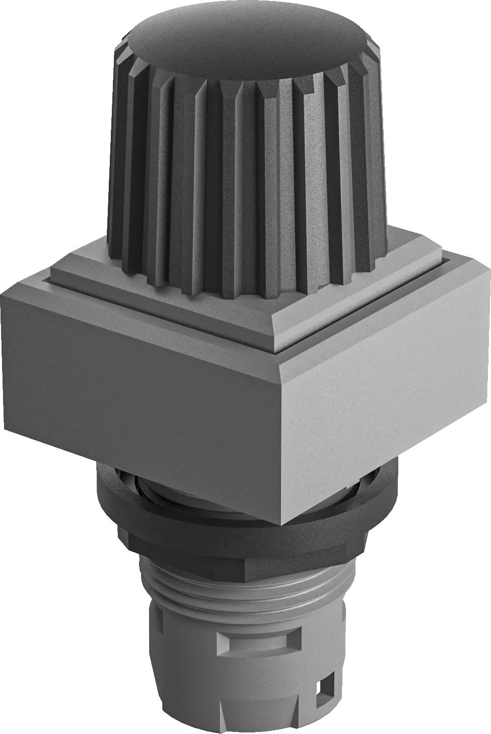 industrial square potentiometer for control panels low noise HMIs