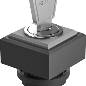 QXSSA14E QUARTRON Maintained Key Switch IP65 Black Bezel QXSSA14E Product Image
