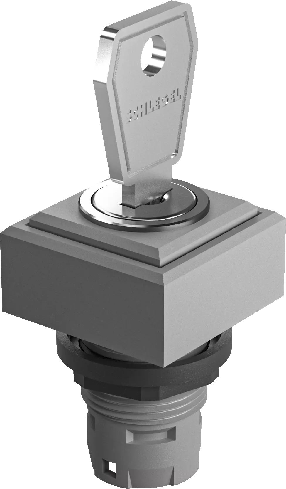 QXSSDGA14E QUARTRON Square Key Switch Head IP65 Rated